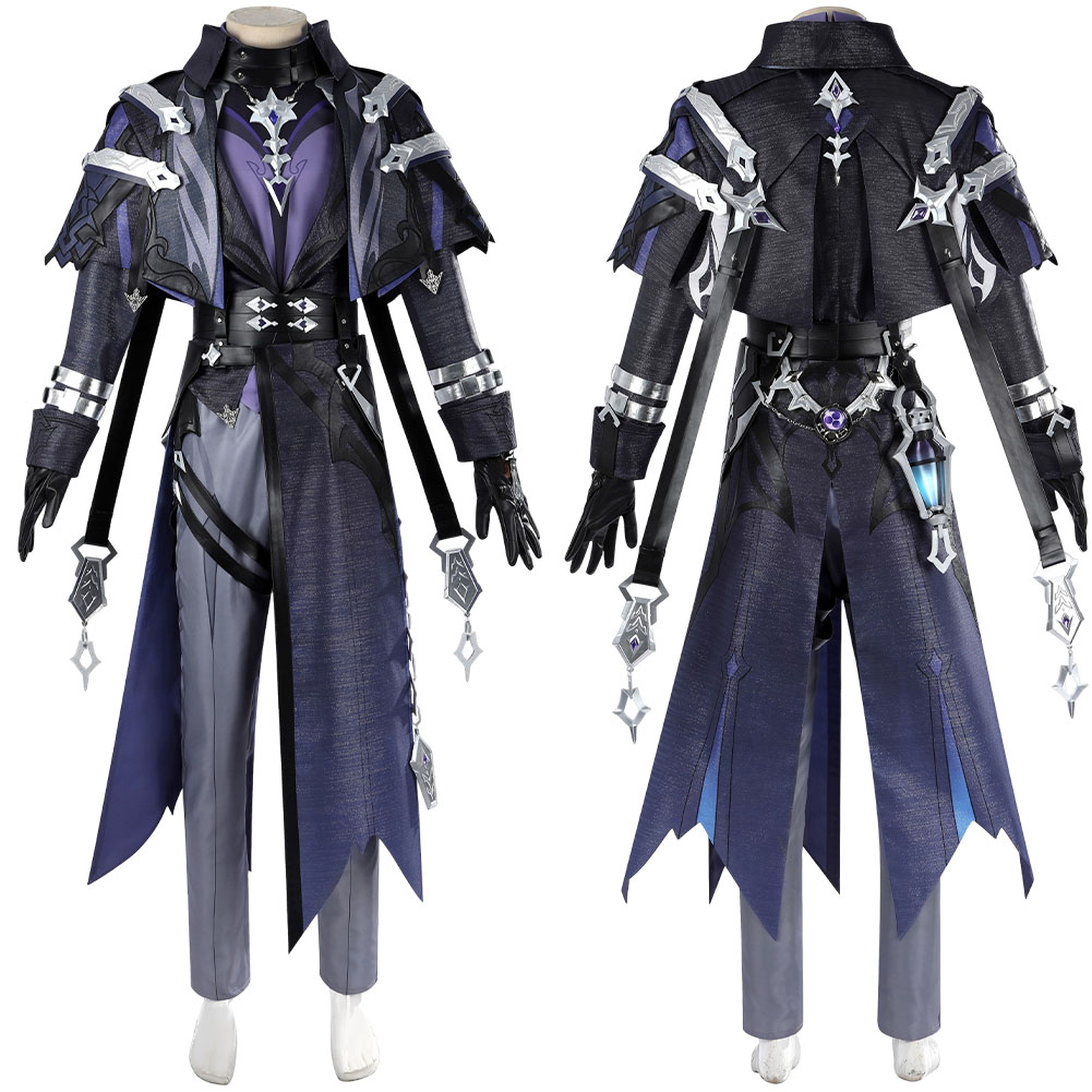 Genshin Impact Flins Fullset Outfits Halloween Carnival Party Cosplay Costume