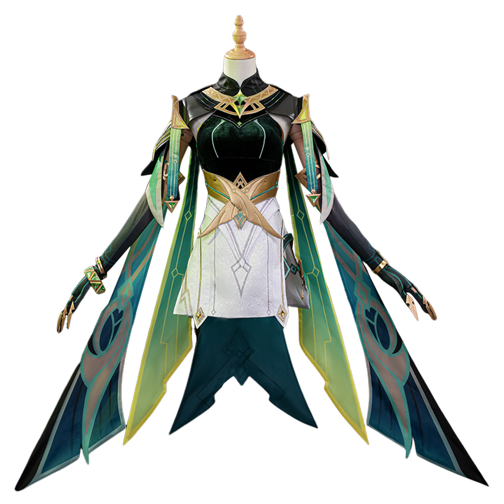 Genshin Impact Nefer Fullset Outfits Halloween Carnival Party Cosplay Costume