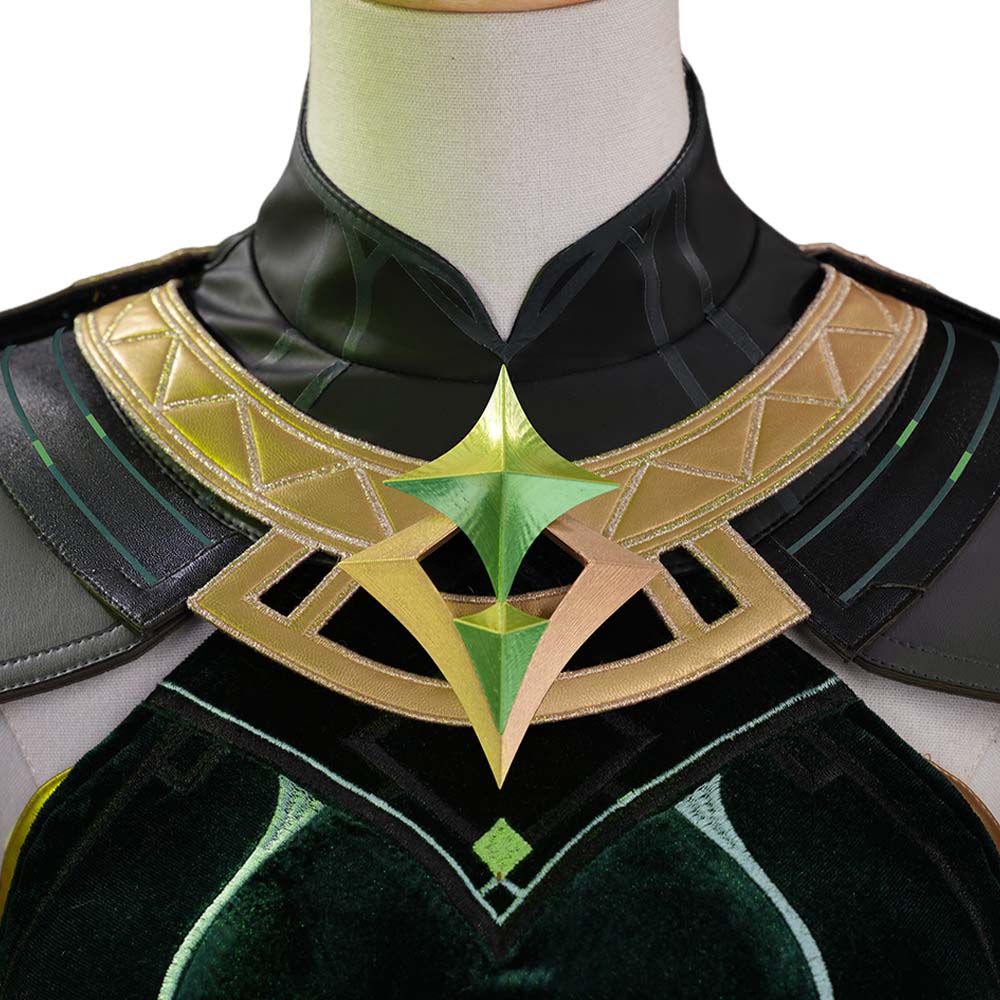 Genshin Impact Nefer Fullset Outfits Halloween Carnival Party Cosplay Costume