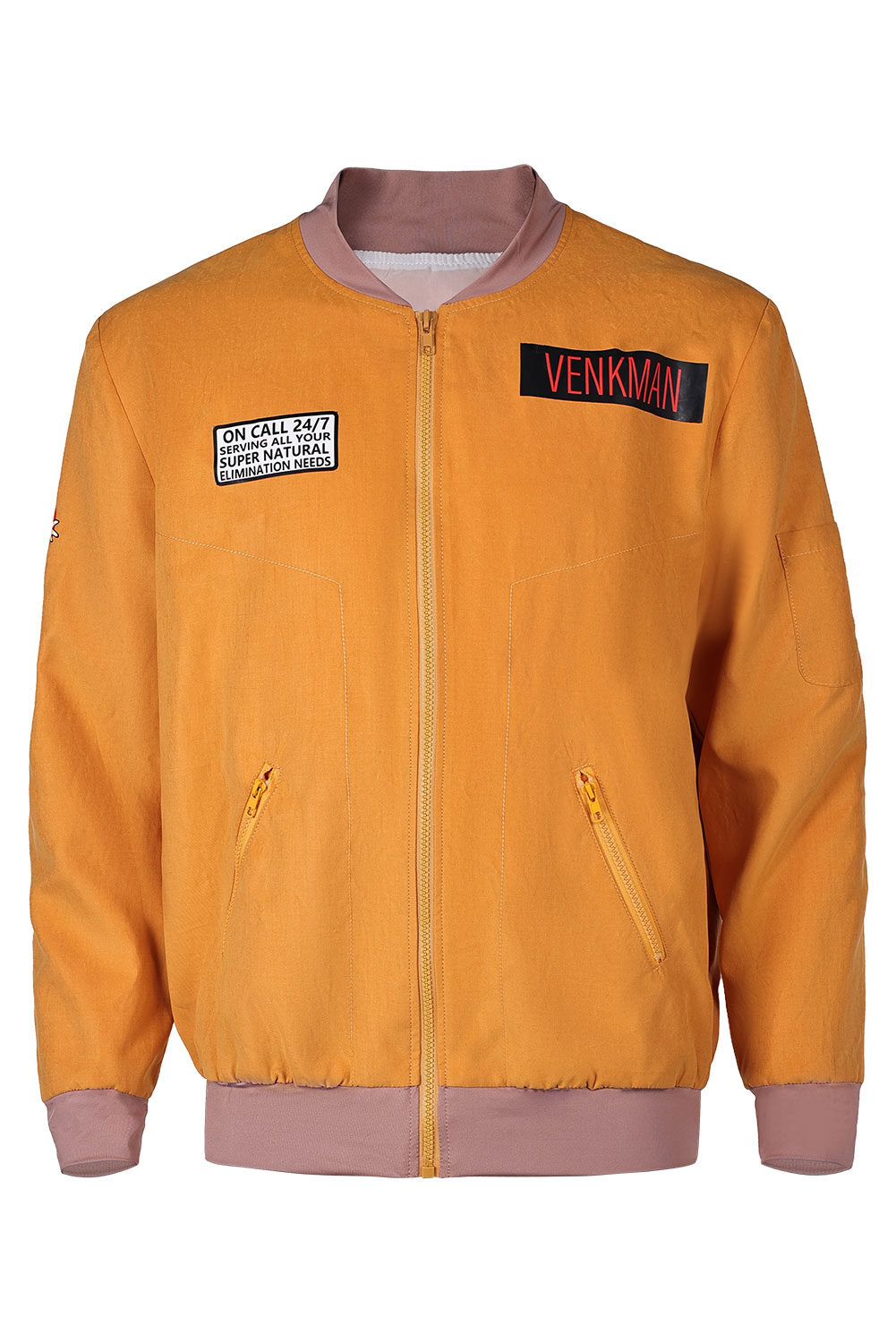 Ghostbusters 2024 Venkman Yellow Uniform Outfits Halloween Carnival Suit Cosplay Costume