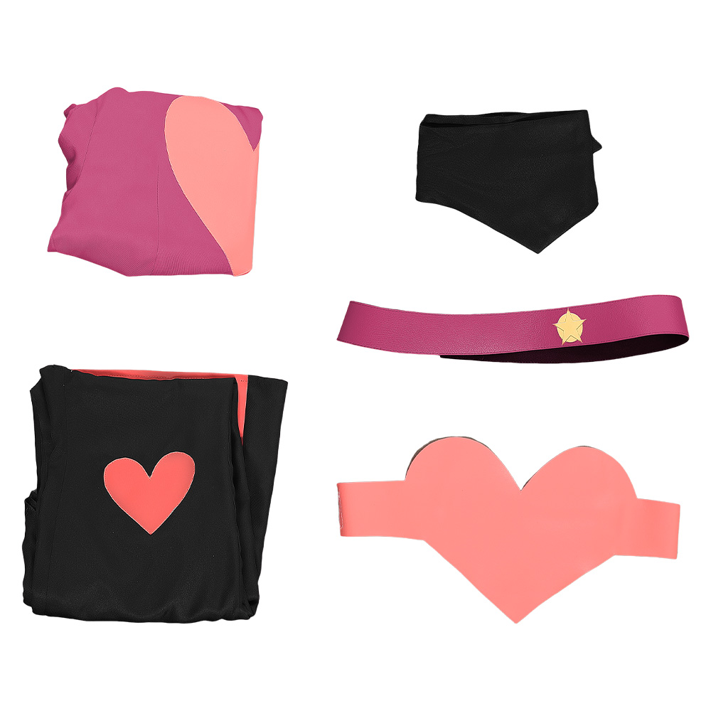 Hazbin Hotel Season 2 Angel Dust Cowboy Set Outfits Halloween Carnival Party Cosplay Costume