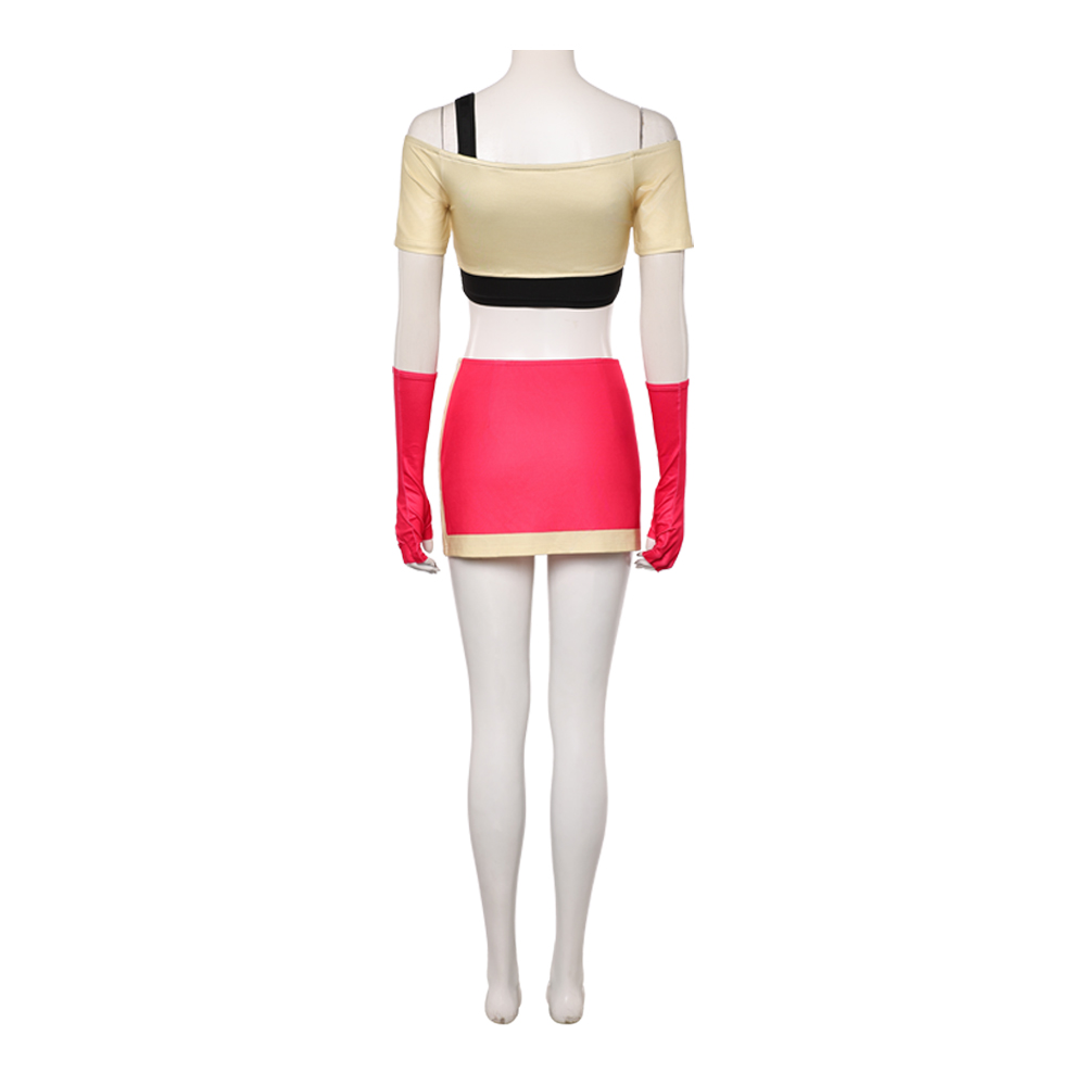 Hazbin Hotel Season 2 Cherri Bomb Top Skirt Set Outfits Halloween Carnival Party Cosplay Costume