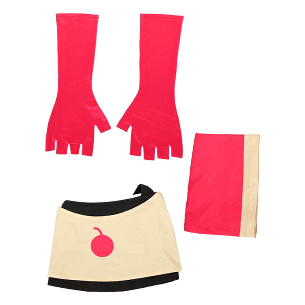 Hazbin Hotel Season 2 Cherri Bomb Top Skirt Set Outfits Halloween Carnival Party Cosplay Costume
