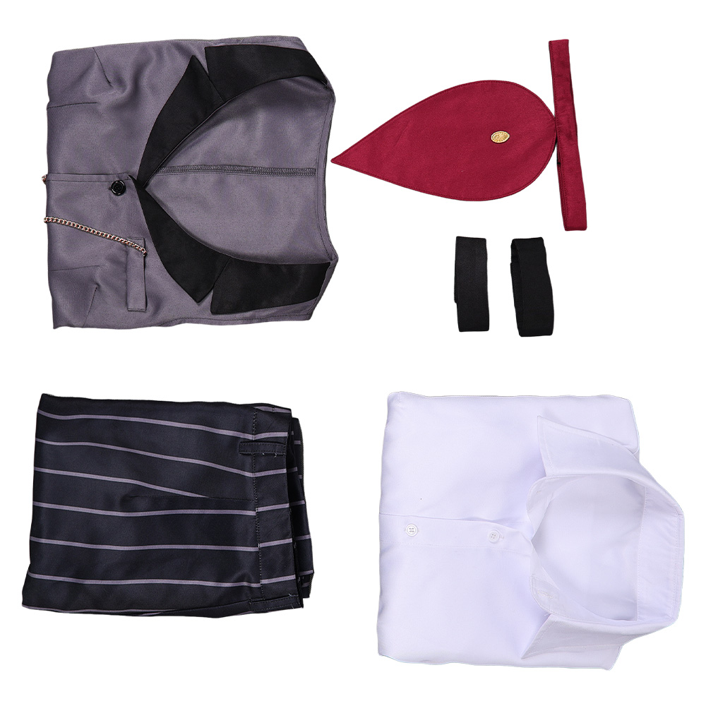 Hazbin Hotel Season 2 Sir Pentious Human Form Fullset Halloween Carnival Party Cosplay Costume