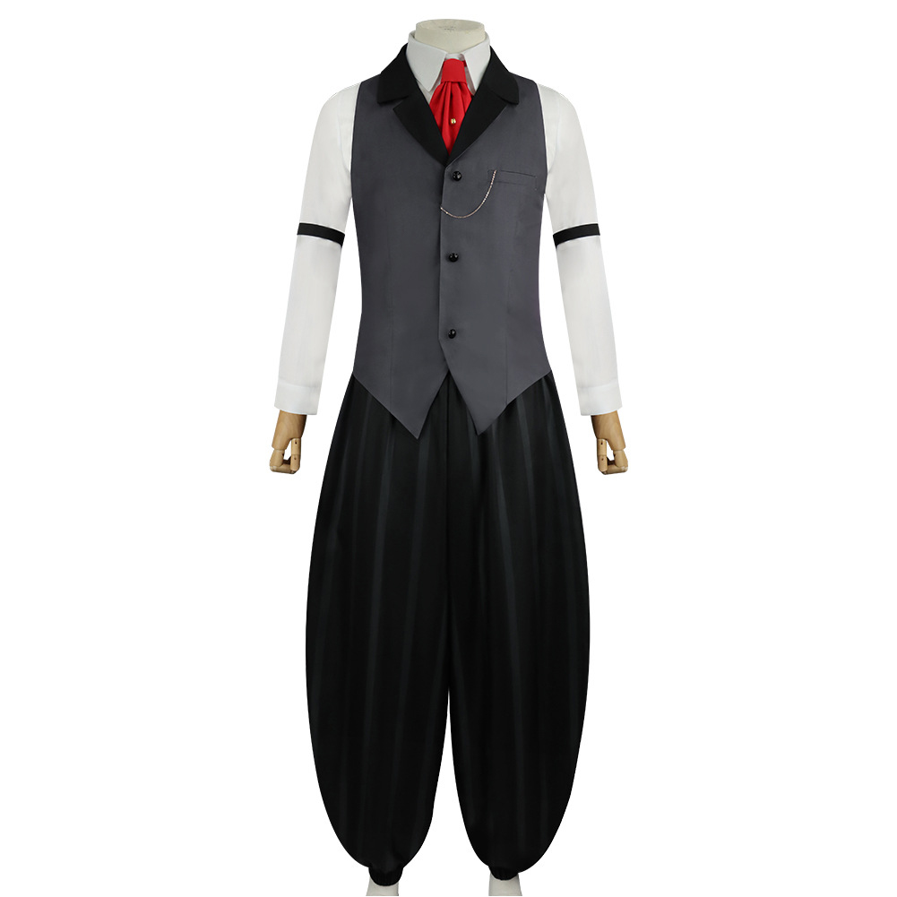 Hazbin Hotel Season 2 Sir Pentious Men Suit Set Halloween Carnival Party Cosplay Costume