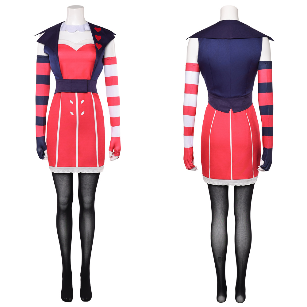 Hazbin Hotel Season 2 Velvette Set Outfits Halloween Carnival Party Cosplay Costume