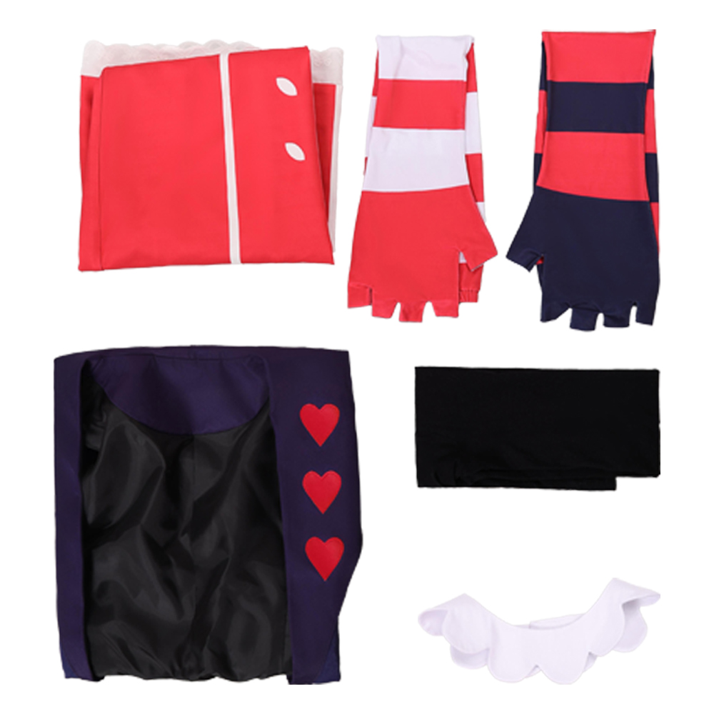 Hazbin Hotel Season 2 Velvette Set Outfits Halloween Carnival Party Cosplay Costume