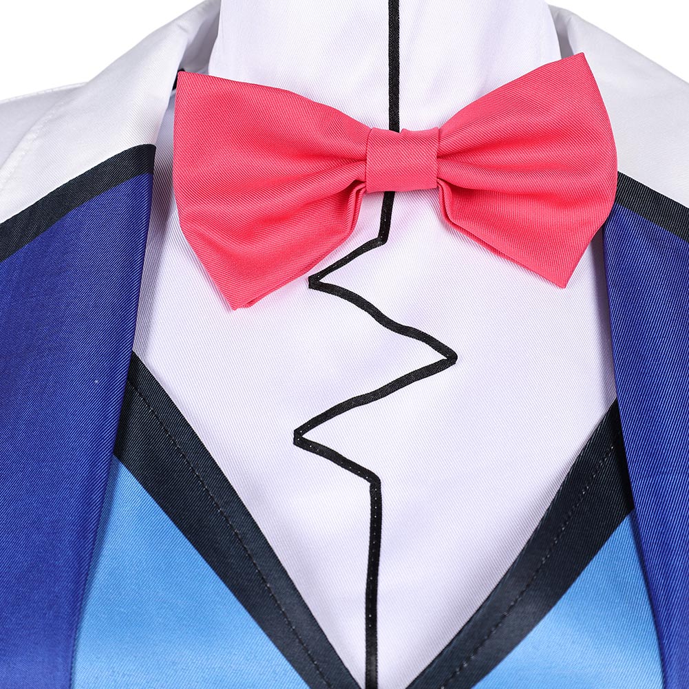 Hazbin Hotel Season 2 Vox White Suit Set Halloween Carnival Party Cosplay Costume