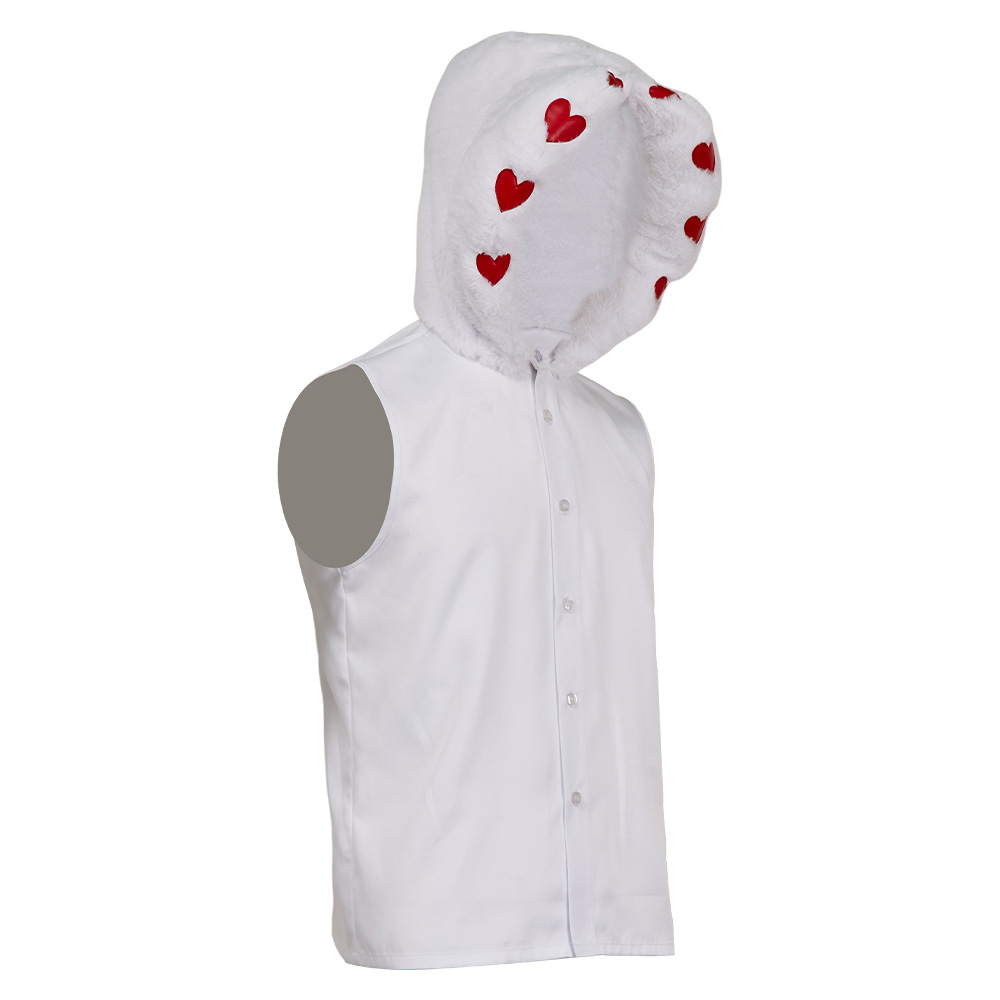 Hazbin Hotel Valentino Maid and Butler Cafe Butler Uniform Halloween Carnival Party Cosplay Costume