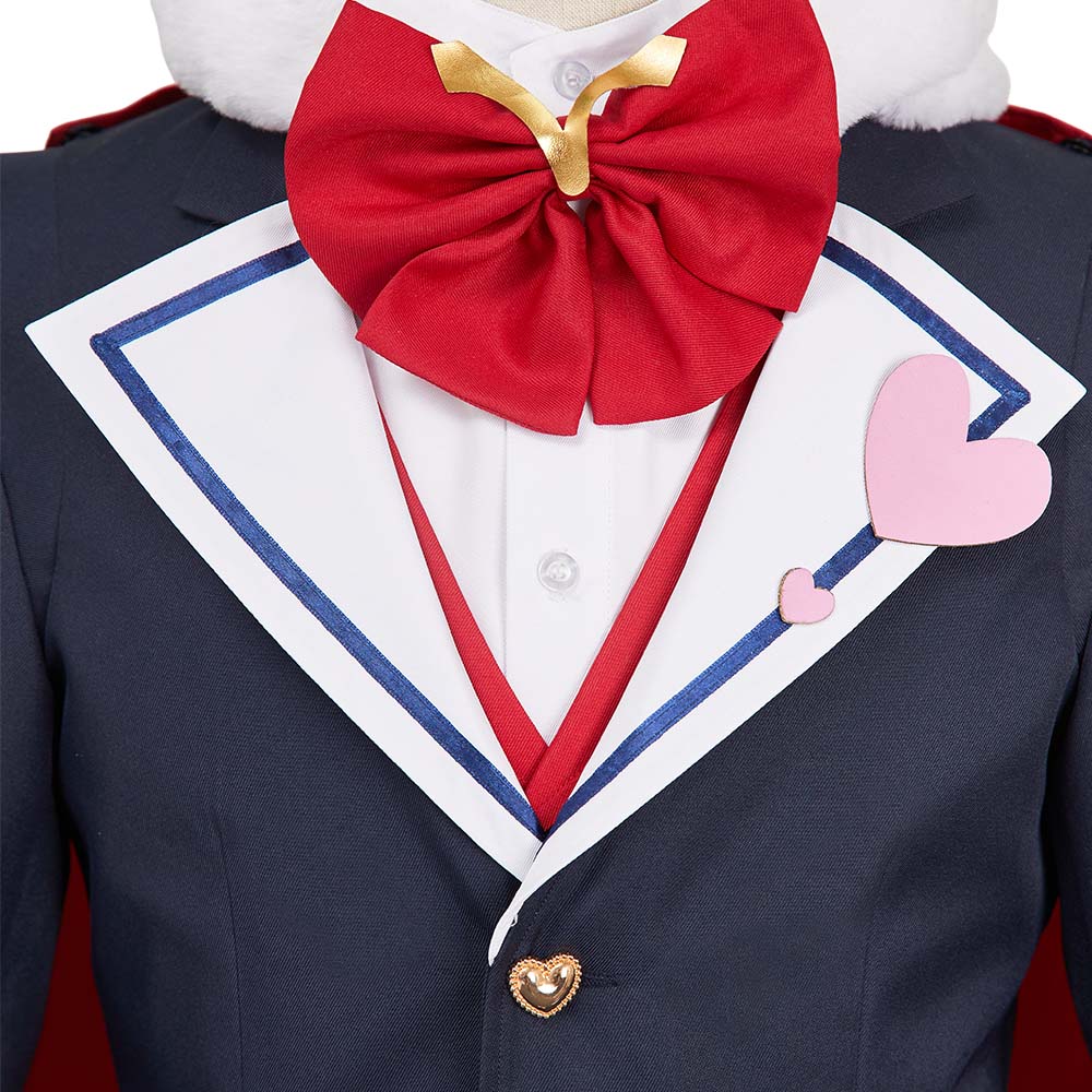 Hazbin Hotel Valentino Maid and Butler Cafe Butler Uniform Halloween Carnival Party Cosplay Costume