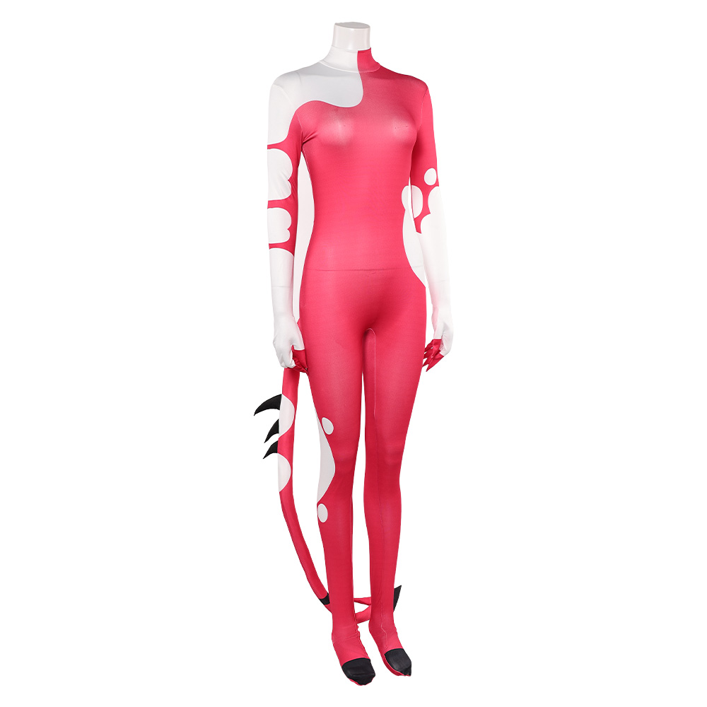 Helluva Boss Blitz Skin Bodysuit Jumpsuit Halloween Carnival Party Cosplay Costume