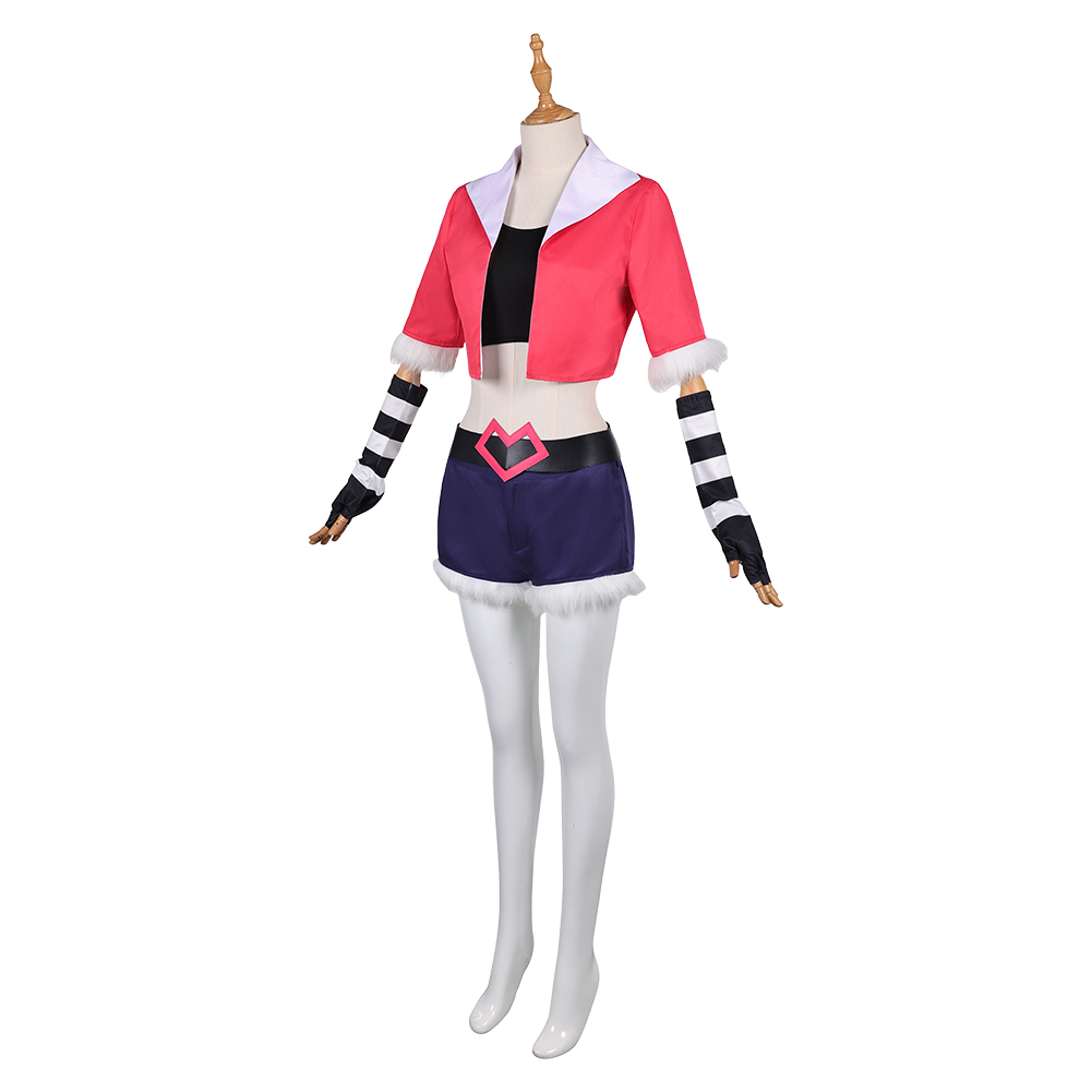 Helluva Boss Season 2 Velvette Top Pants Set Halloween Carnival Party Cosplay Costume