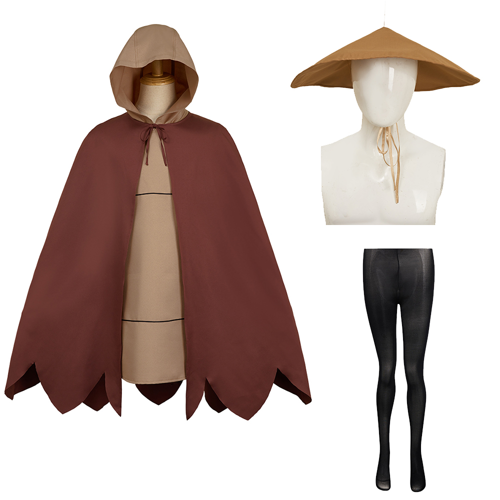 Hollow Knight: Silksong Sherma Hat Robe Set Halloween Carnival Party Cosplay Costume