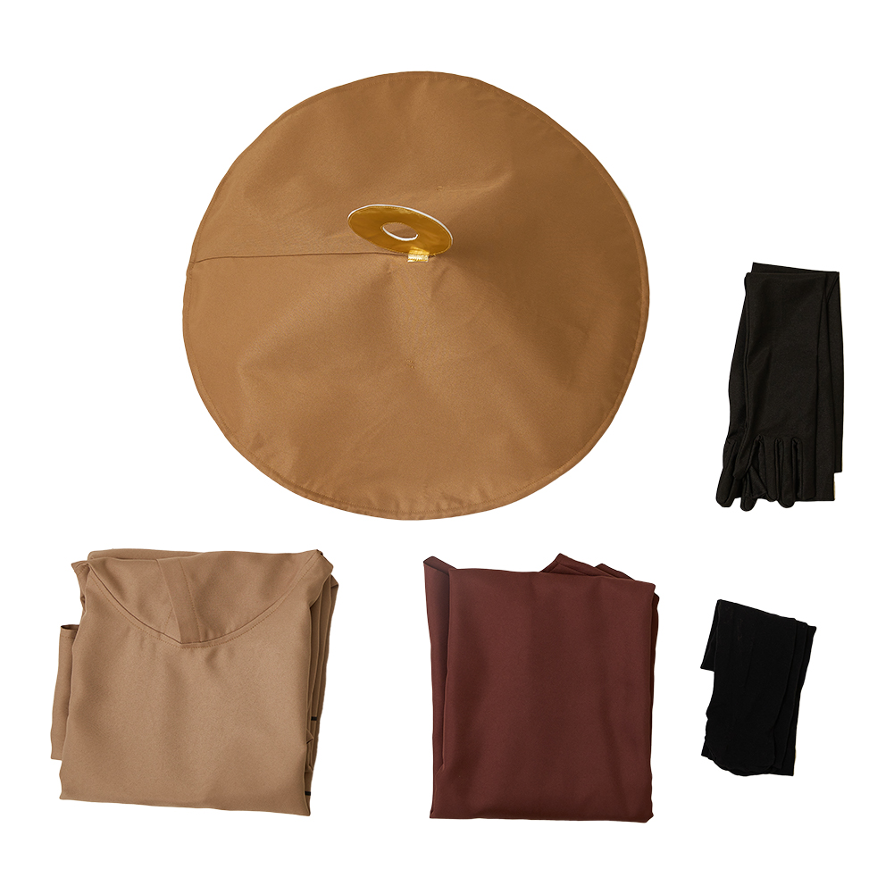 Hollow Knight: Silksong Sherma Hat Robe Set Halloween Carnival Party Cosplay Costume