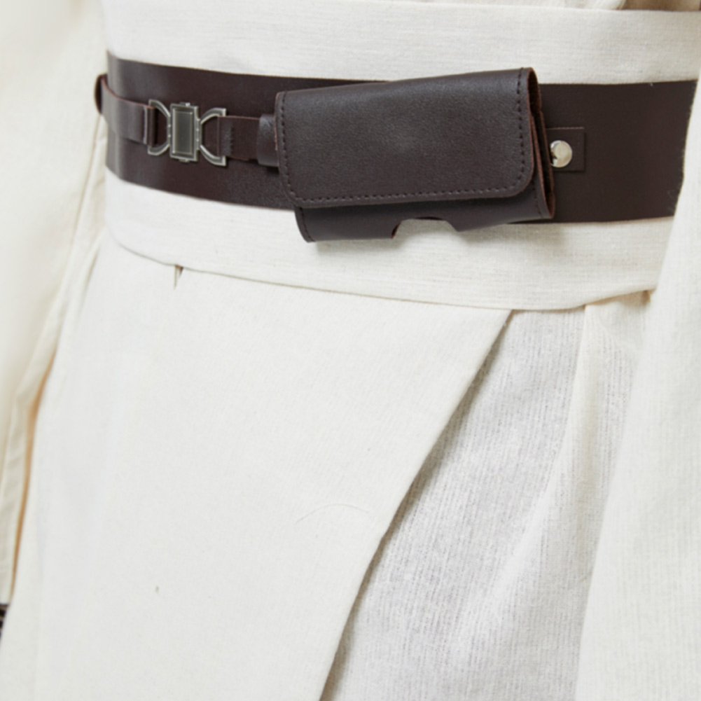 Jedi Knight Cosplay Costume White Version No Cloak Halloween Carnival Suit