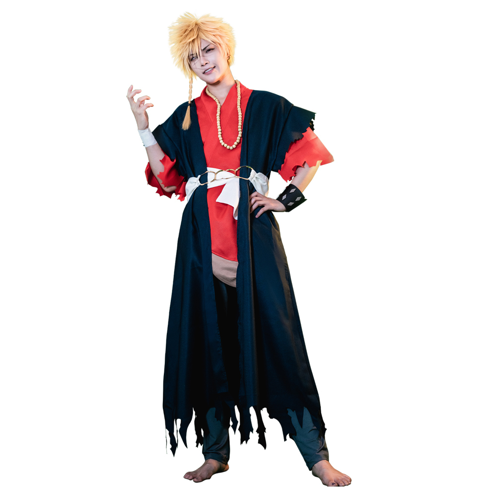 Jigoku Raku Choubei Aza Cosplay Costume Halloween Carnival Party Disguise Suit