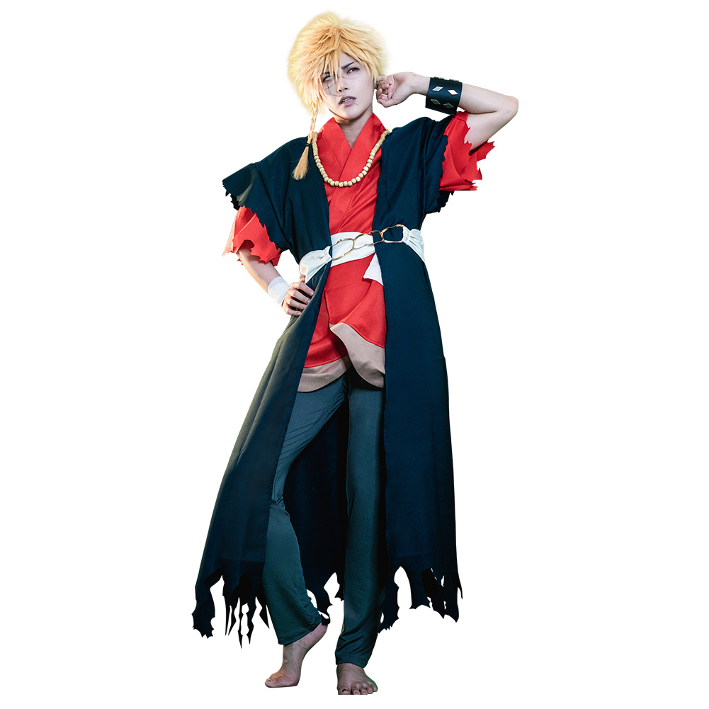 Jigoku Raku Choubei Aza Cosplay Costume Halloween Carnival Party Disguise Suit