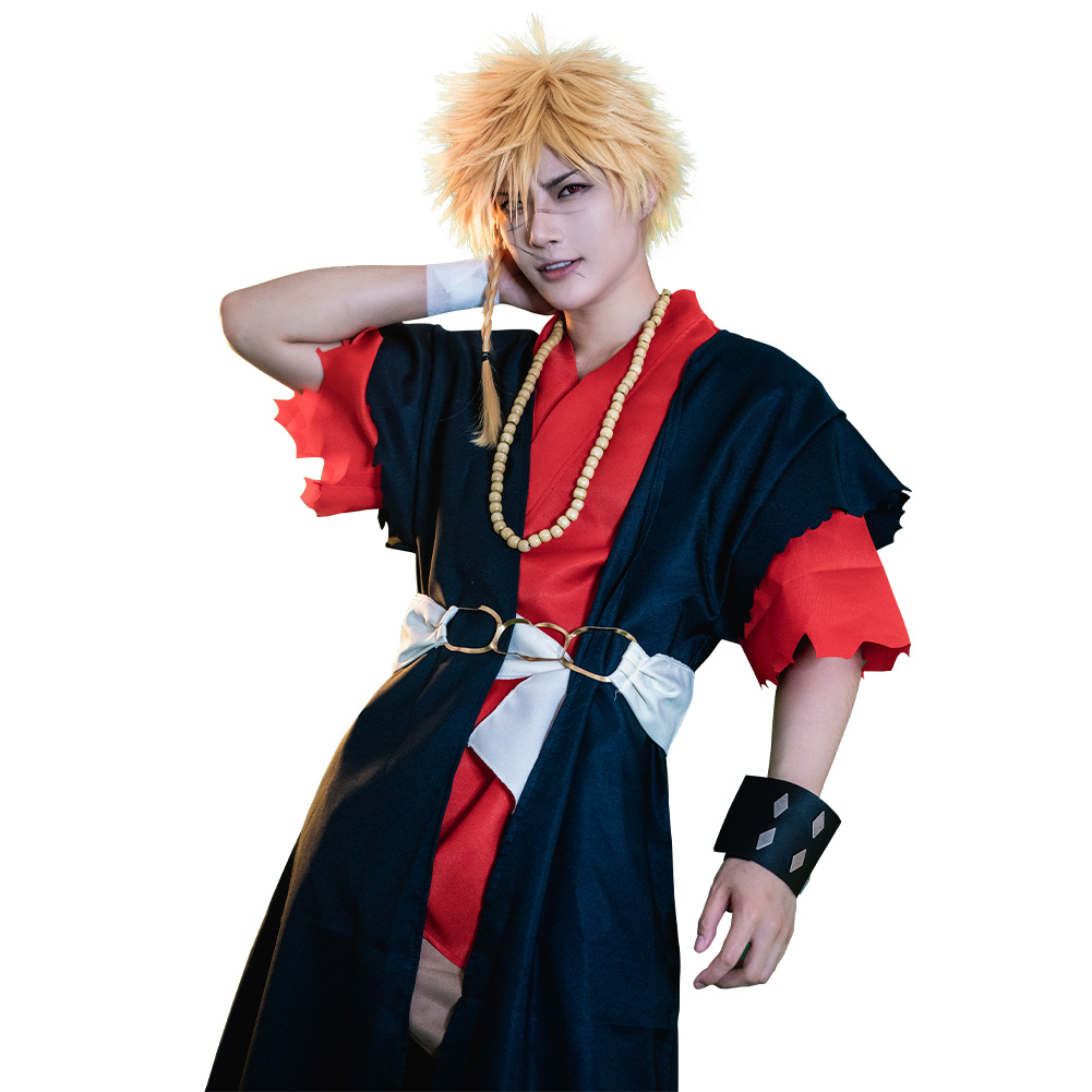 Jigoku Raku Choubei Aza Cosplay Costume Halloween Carnival Party Disguise Suit