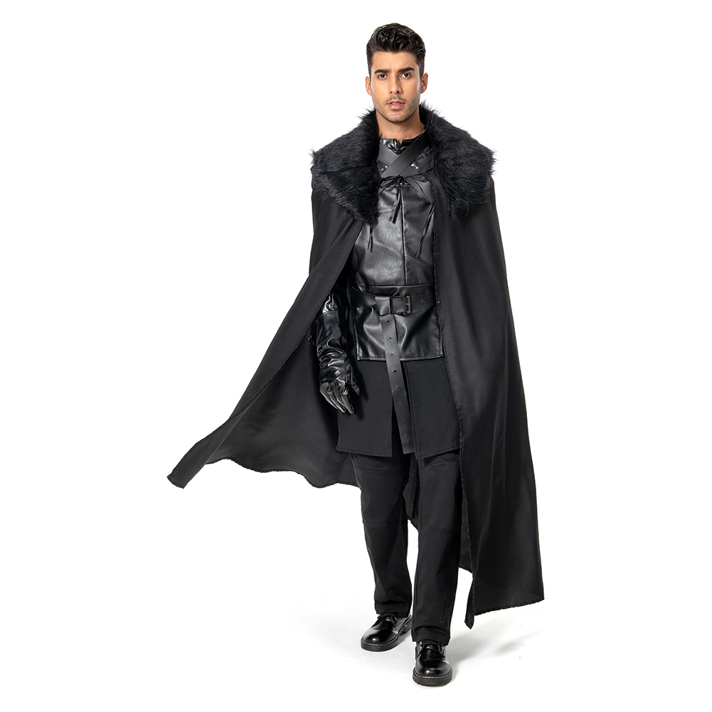 Jon Snow Night's Watch Outfit Cosplay Costume