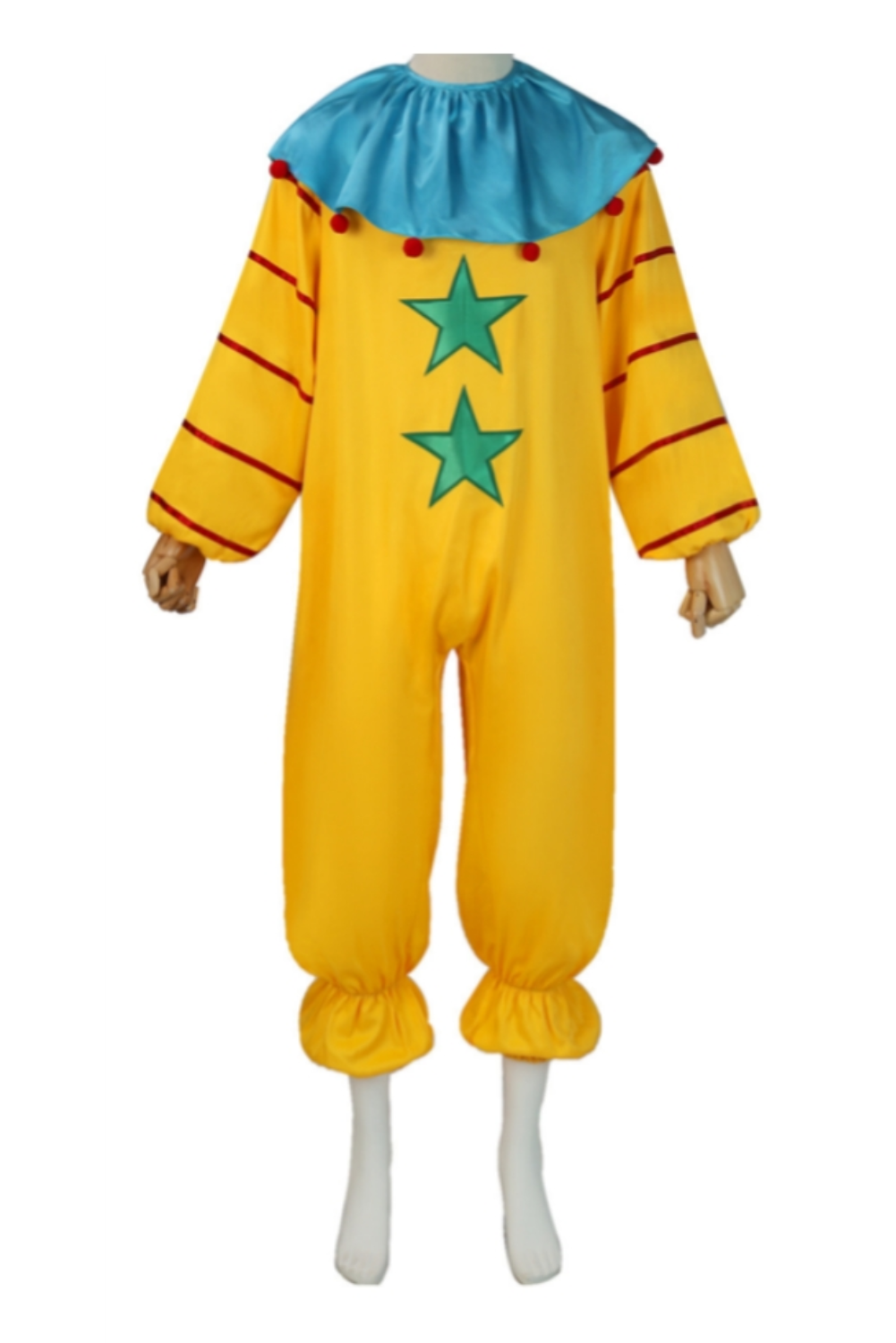 Killer Klowns from Outer Space 2024 Shorty Clown Jumpsuit Outfits Halloween Carnival Suit Cosplay Costume