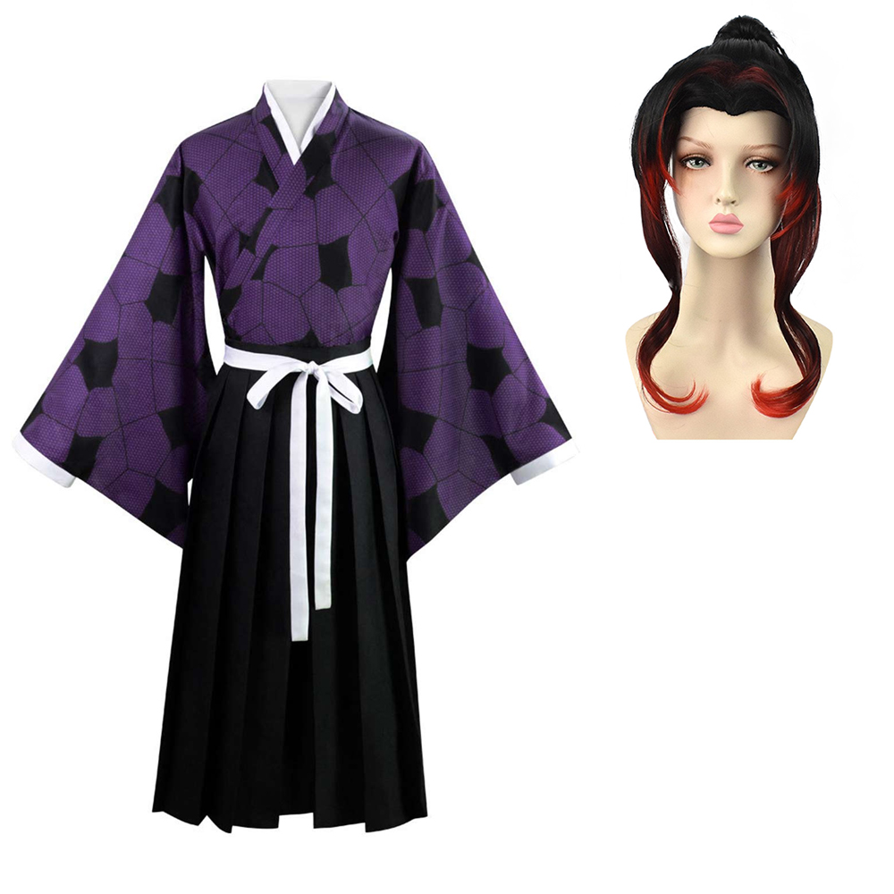 Kokushibo Cosplay Costume Outfits Halloween Carnival Suit