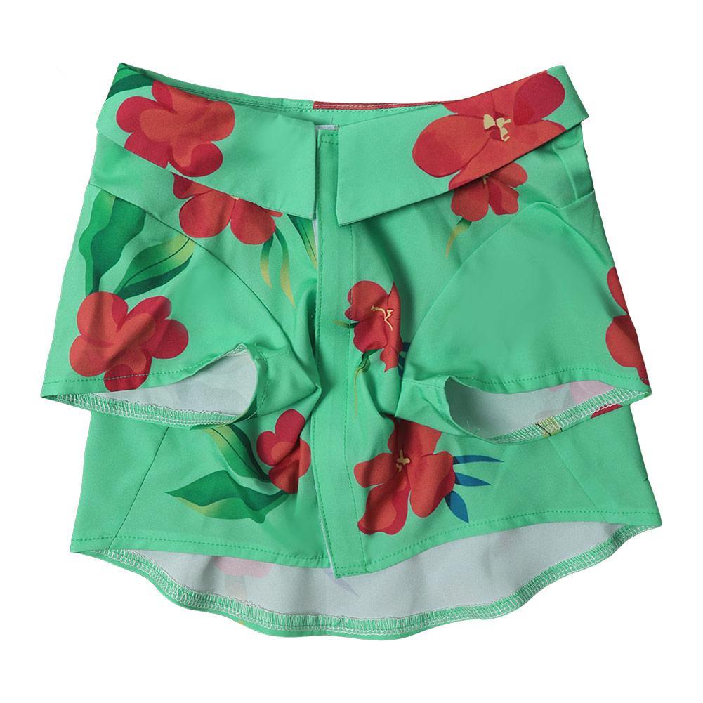 Kpop Demon Hunters Abby Green Shirt For Pet Dogs Cats Halloween Carnival Party Cosplay Costume