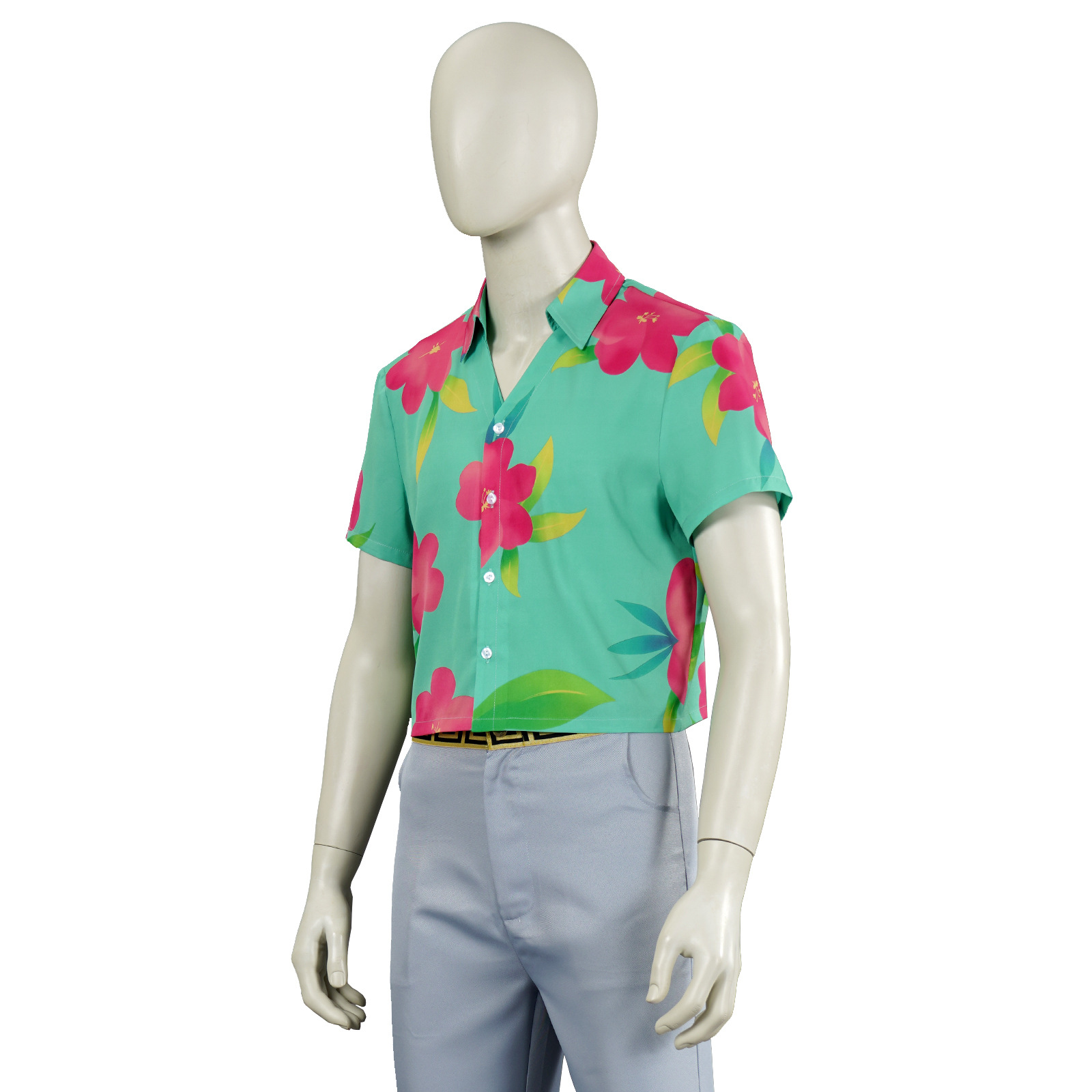 Kpop Demon Hunters Abby Soda Pop Shirt Pants Set Outfits Halloween Carnival Party Cosplay Costume