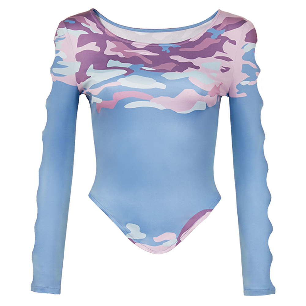 Kpop Demon Hunters Celine Blue Stage Jumpsuit Halloween Carnival Party Cosplay Costume