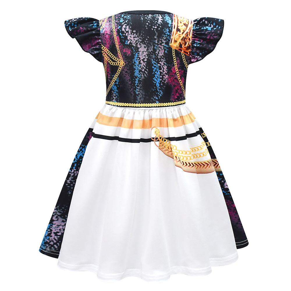 Kpop Demon Hunters Huntrix Golden Bag Dress Set For Kids Children Halloween Carnival Party Cosplay Costume