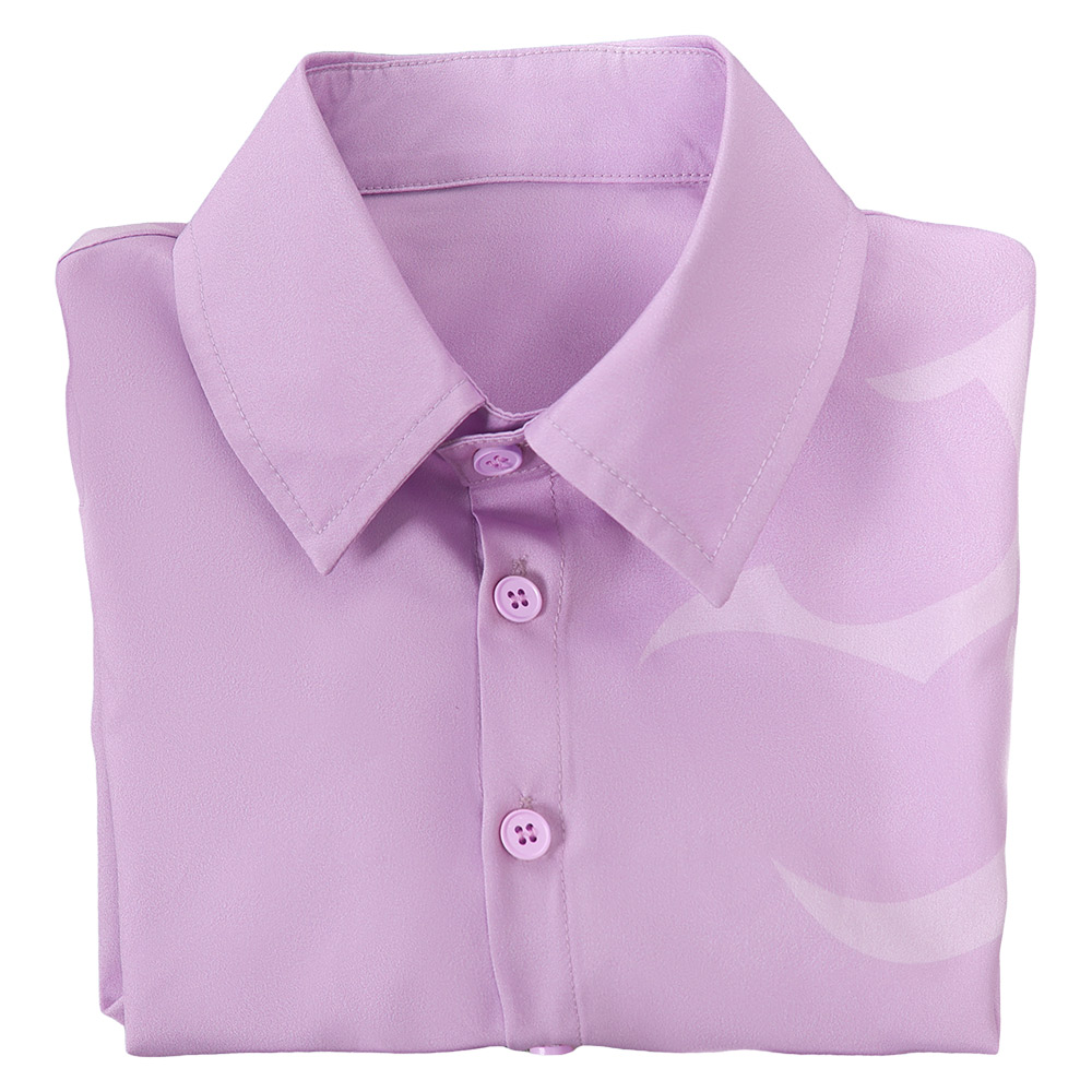 Kpop Demon Hunters Jinu Pink Shirt For Kids Halloween Carnival Party Cosplay Costume