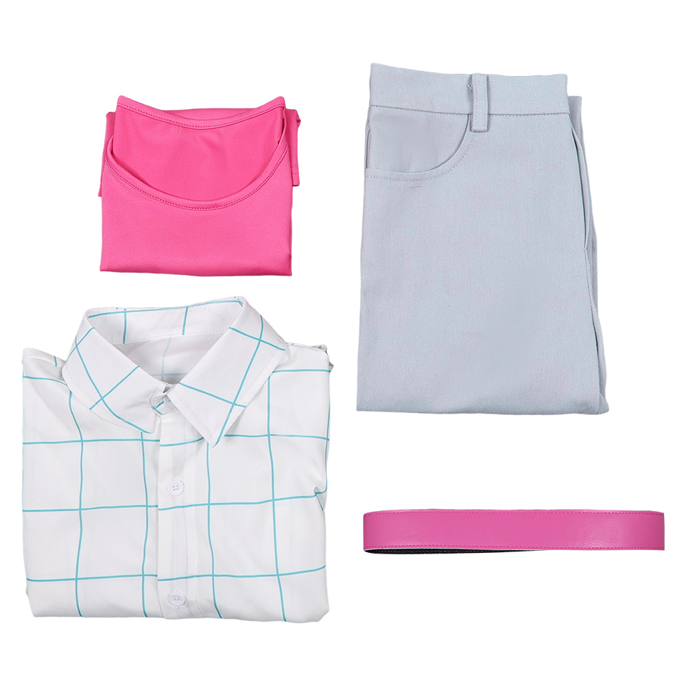 Kpop Demon Hunters Jinu Soda Pop Fullset Outfits For Kids Halloween Carnival Party Cosplay Costume