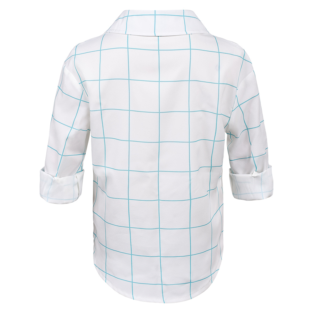 Kpop Demon Hunters Jinu Soda Pop Top Shirt For Kids Halloween Carnival Party Cosplay Costume