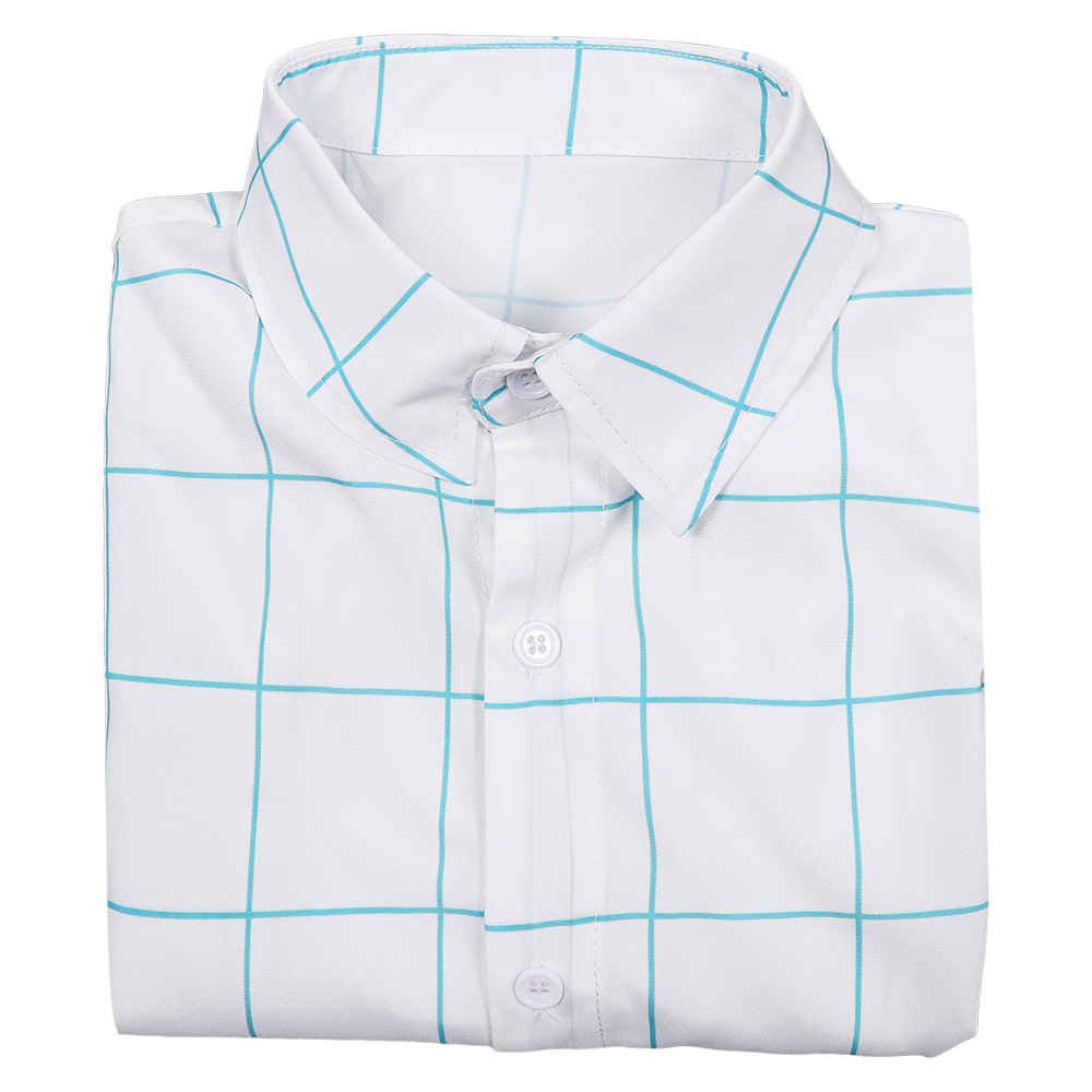 Kpop Demon Hunters Jinu Soda Pop Top Shirt For Kids Halloween Carnival Party Cosplay Costume