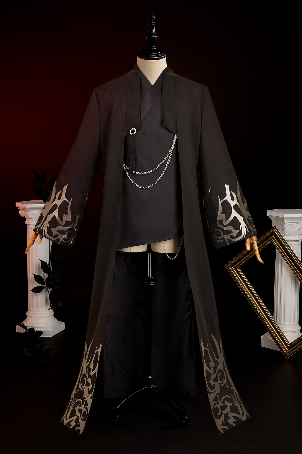 Kpop Demon Hunters Jinu Your Idol Top Coat Halloween Carnival Party Cosplay Costume