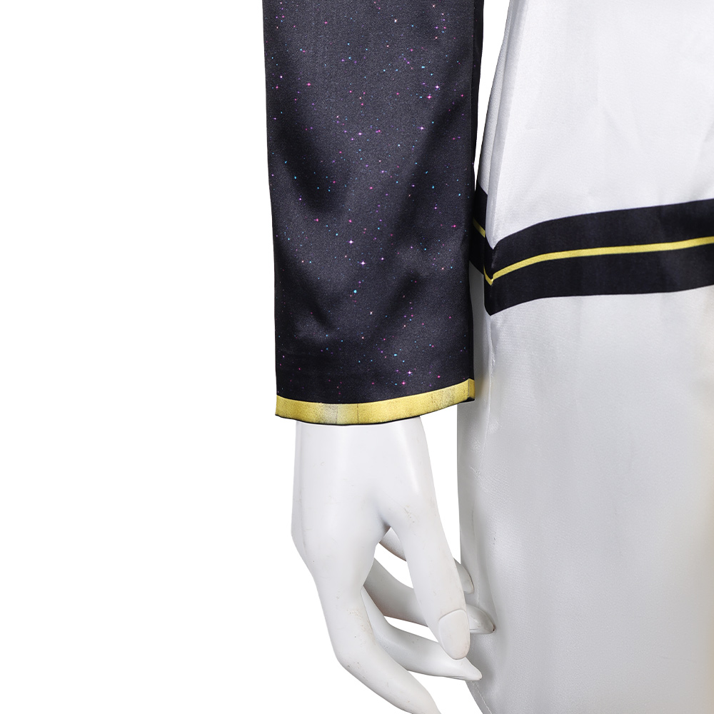 Kpop Demon Hunters Mira Golden Black Uniform Top Skirt Set Halloween Carnival Party Cosplay Costume