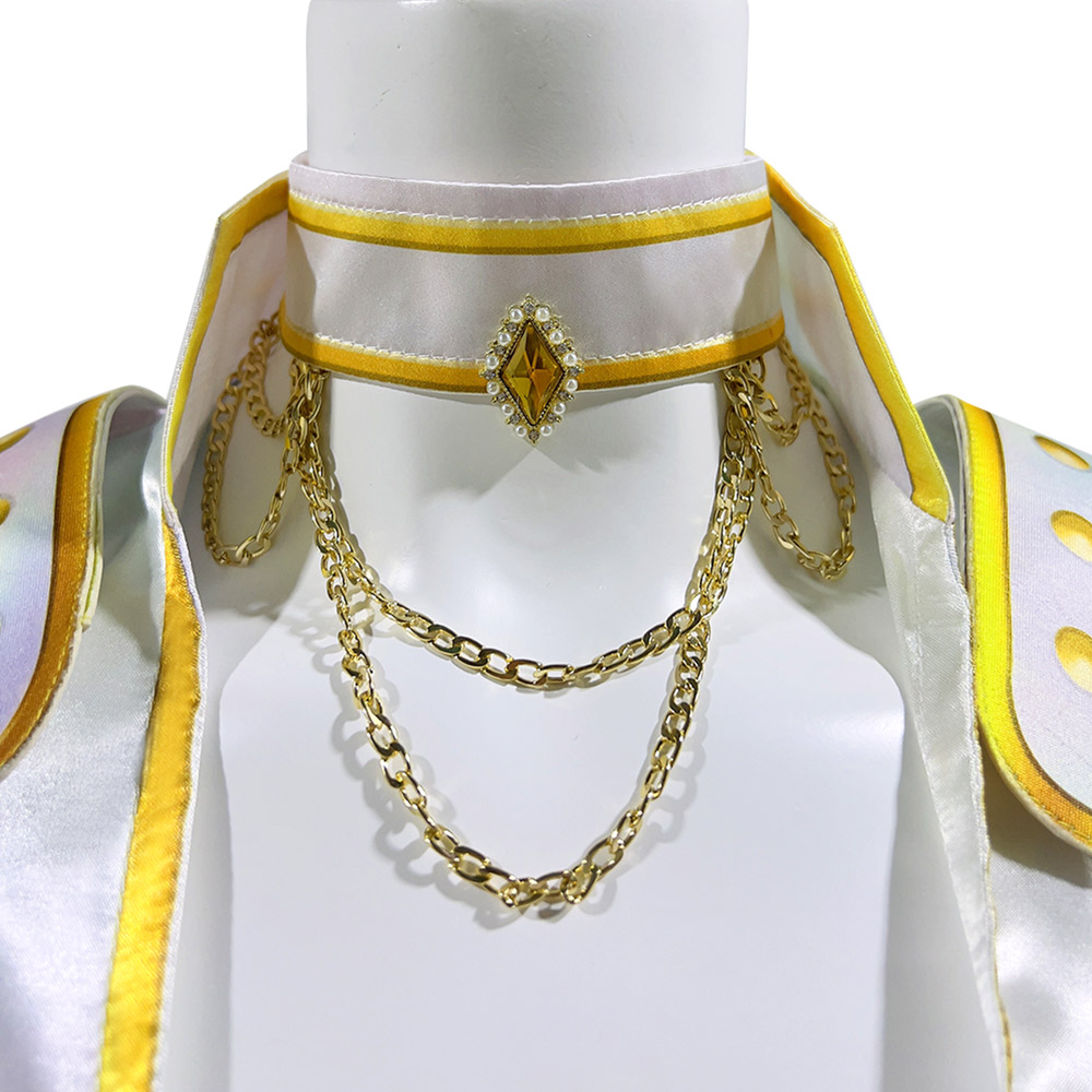 Kpop Demon Hunters Mira White Uniform  Halloween Carnival Party Cosplay Costume