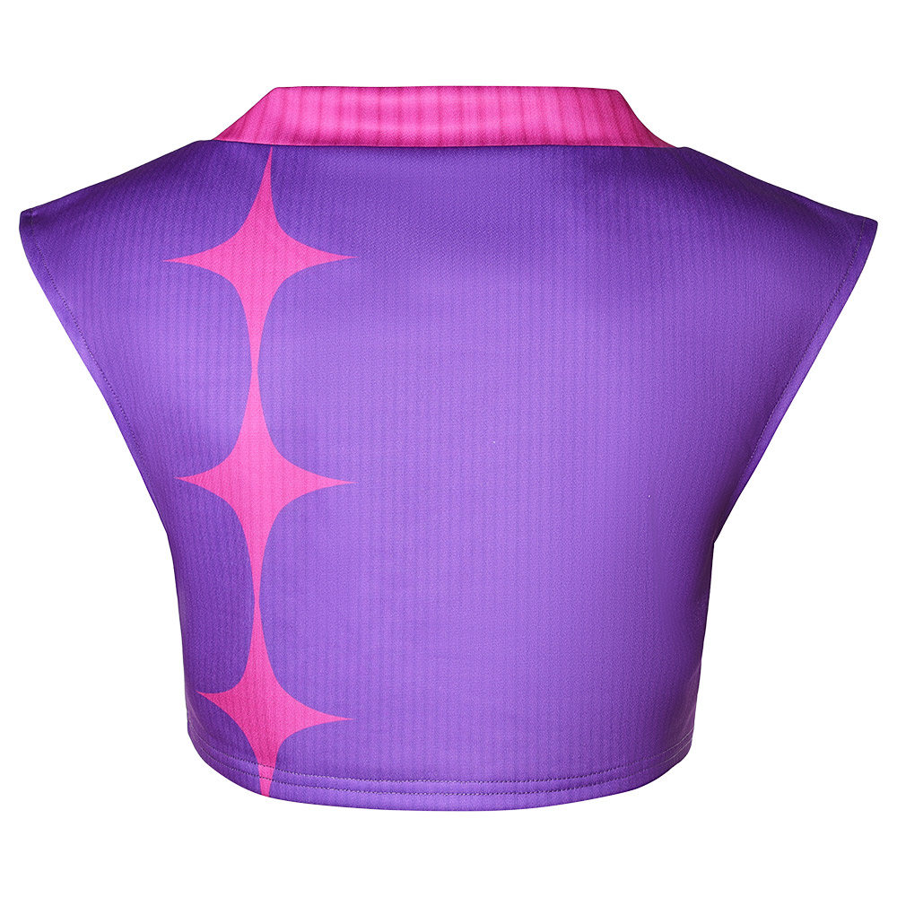 Kpop Demon Hunters Mystery Purple Men Vest Halloween Carnival Party Cosplay Costume