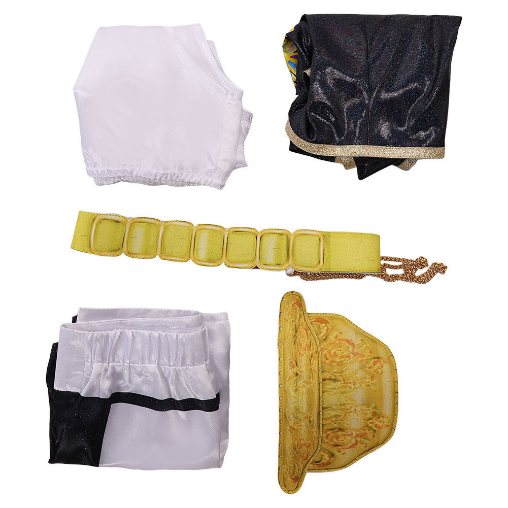 Kpop Demon Hunters Rumi Black Team Uniform Outfits For Kids Halloween Carnival Party Cosplay Costume