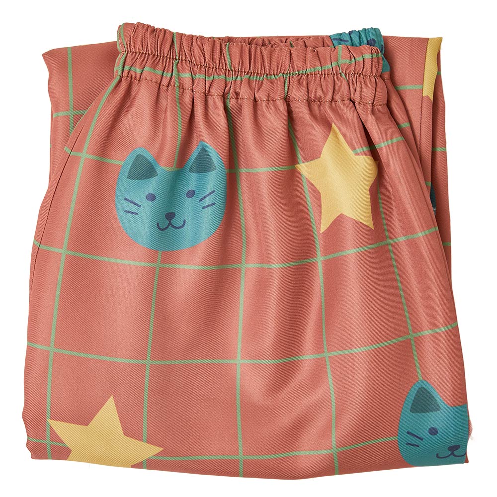 Kpop Demon Hunters Rumi Cartoon Pajamas Pants Sleepwear Halloween Carnival Party Cosplay Costume