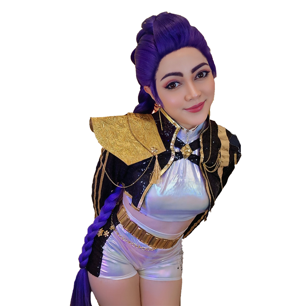 Kpop Demon Hunters Rumi Golden Black Stage Uniform Halloween Carnival Party Cosplay Costume