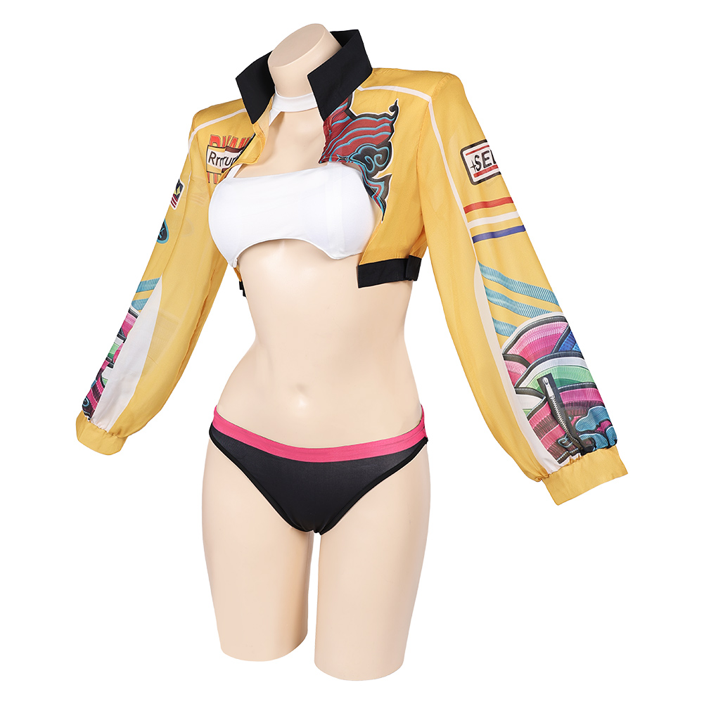 Kpop Demon Hunters Rumi Sexy Top Pants Set Outfits Halloween Carnival Party Cosplay Costume