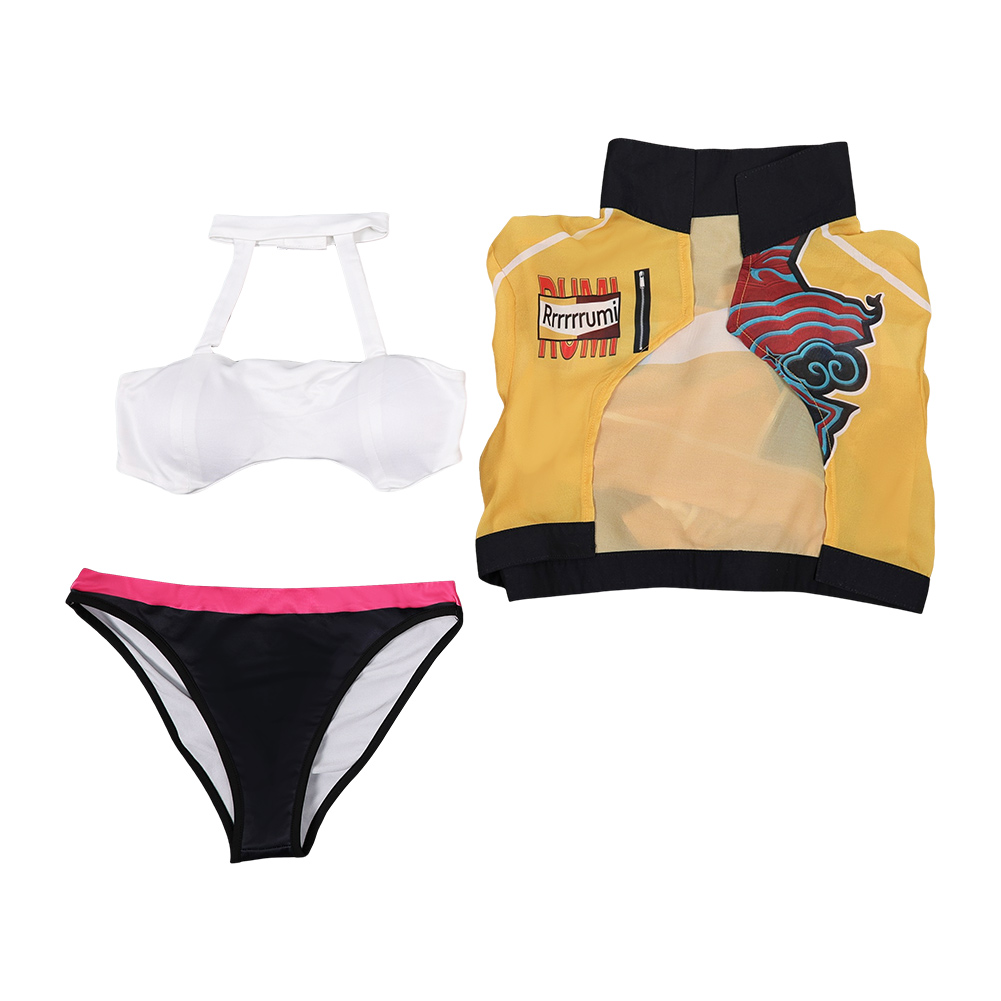 Kpop Demon Hunters Rumi Sexy Top Pants Set Outfits Halloween Carnival Party Cosplay Costume