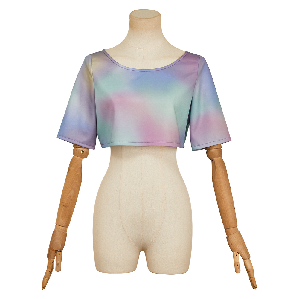 Kpop Demon Hunters Rumi Tank Top Casual Outfits Halloween Carnival Party Cosplay Costume