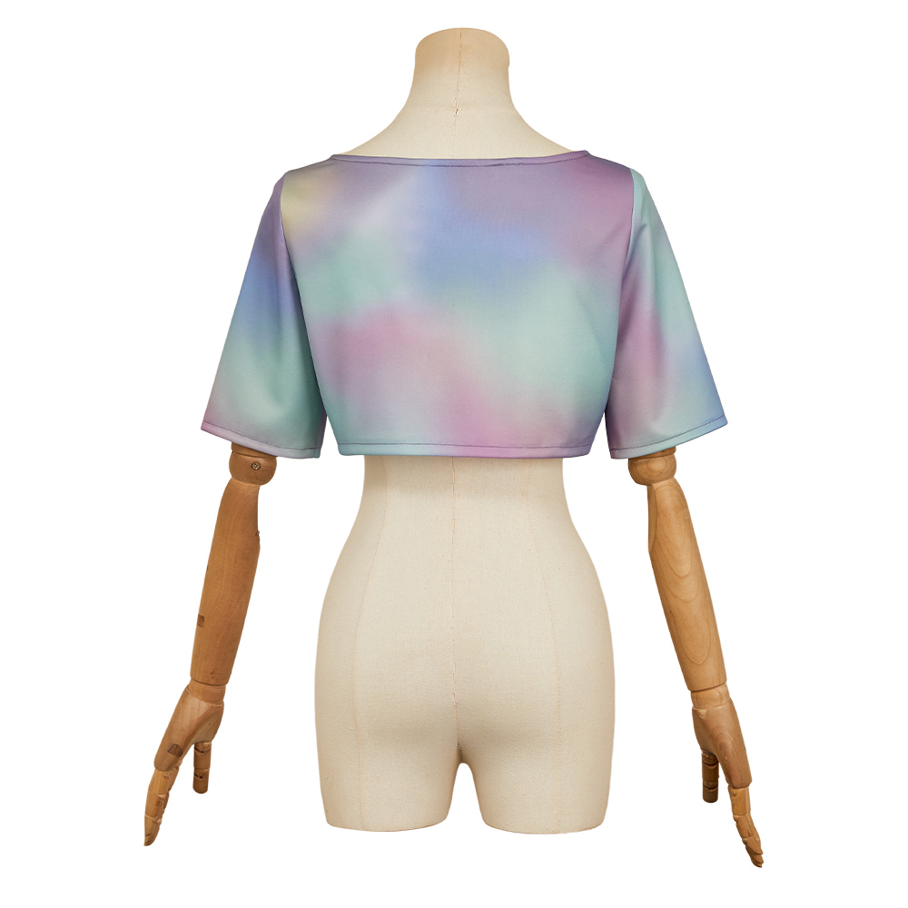 Kpop Demon Hunters Rumi Tank Top Casual Outfits Halloween Carnival Party Cosplay Costume