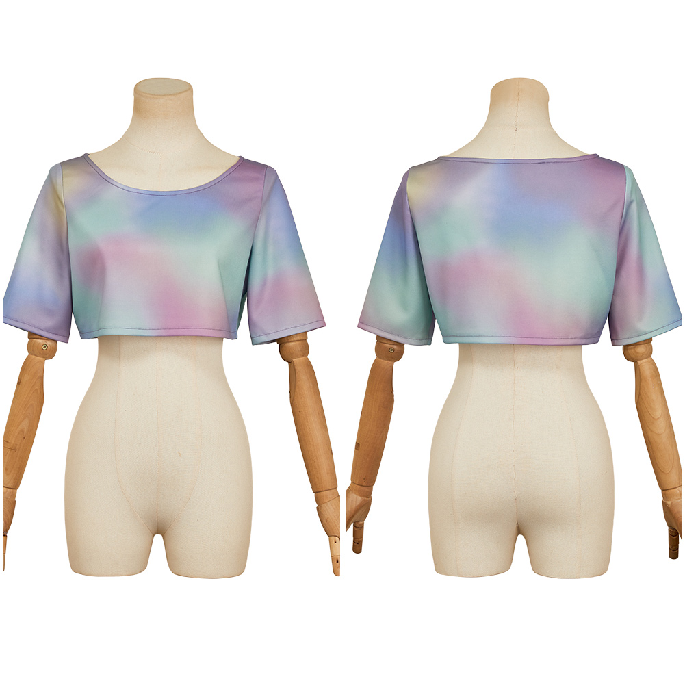 Kpop Demon Hunters Rumi Tank Top Casual Outfits Halloween Carnival Party Cosplay Costume