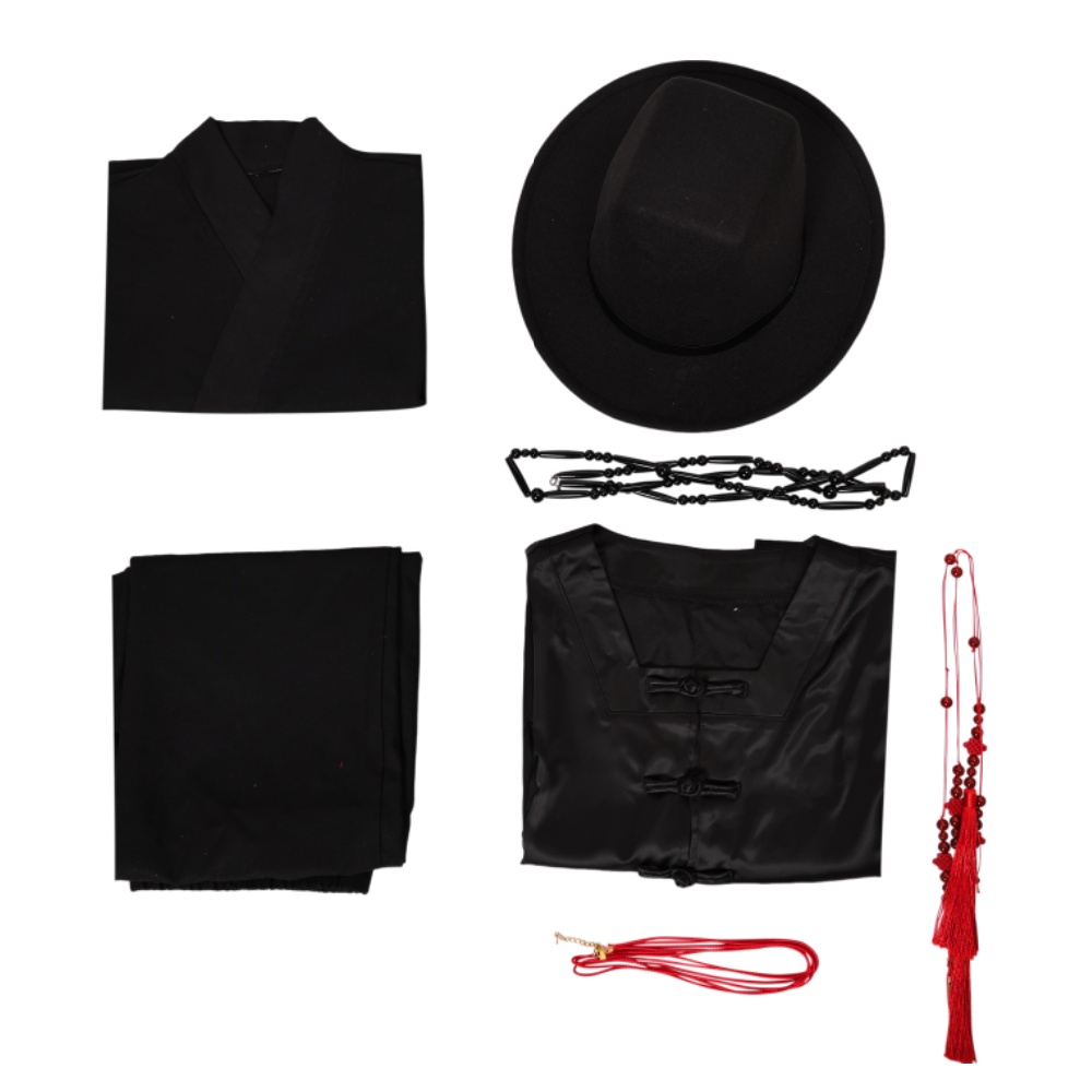 Kpop Demon Hunters Saja Boys Your Idol Black Fullset Outfits Halloween Carnival Party Cosplay Costume