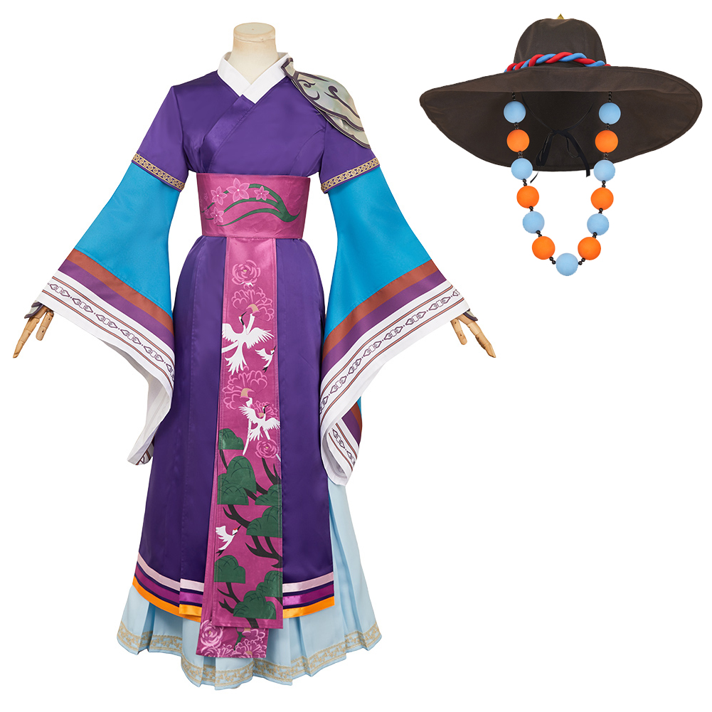 Kpop Demon Hunters The First Hunters Shaman Outfits Halloween Carnival Party Cosplay Costume