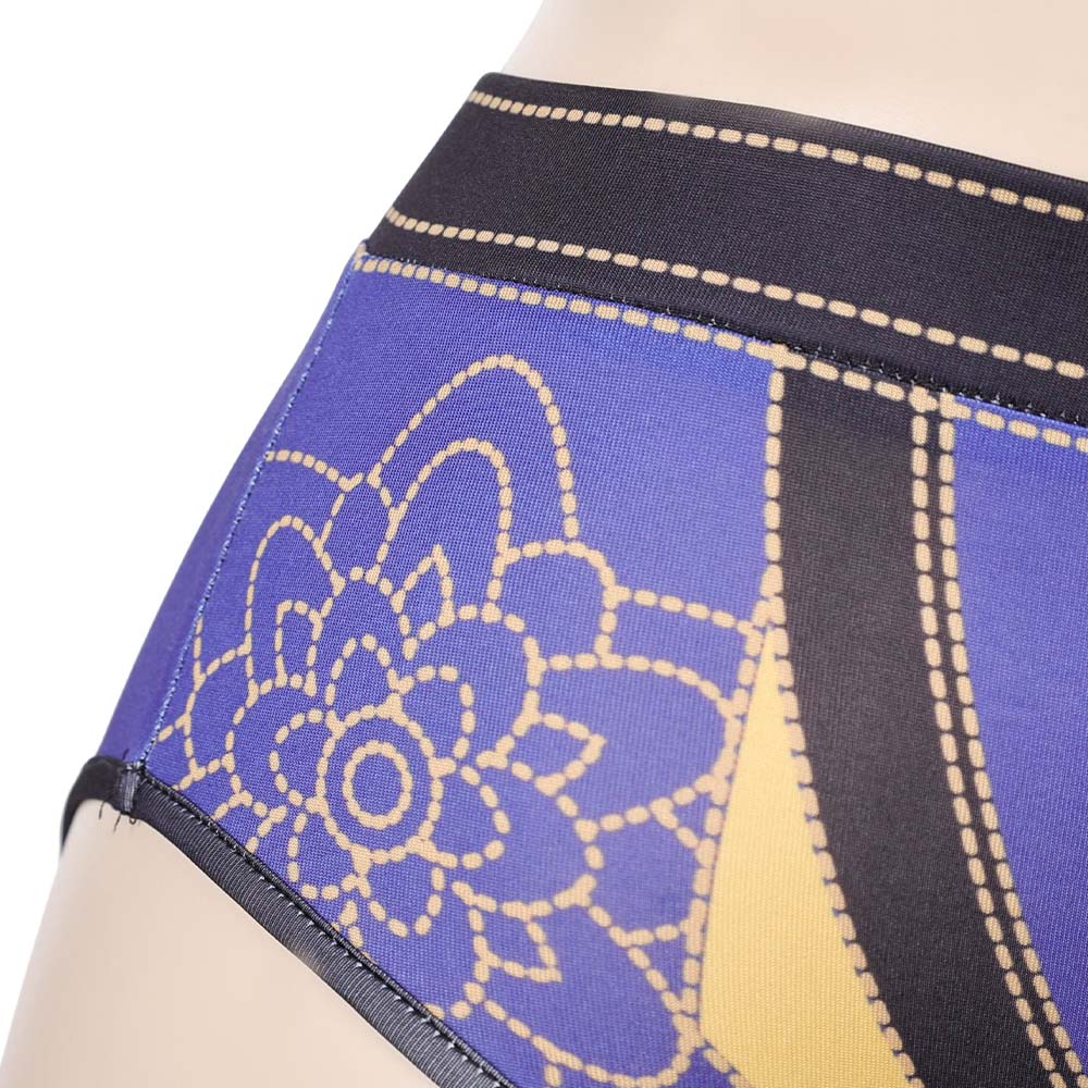 Kpop Demon Hunters Zoey 2Pcs Swimsuit Halloween Carnival Party Cosplay Costume Original Design