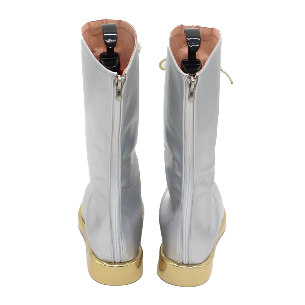 Kpop Demon Hunters Zoey Golden White Uniform Halloween Carnival Party Cosplay Costume