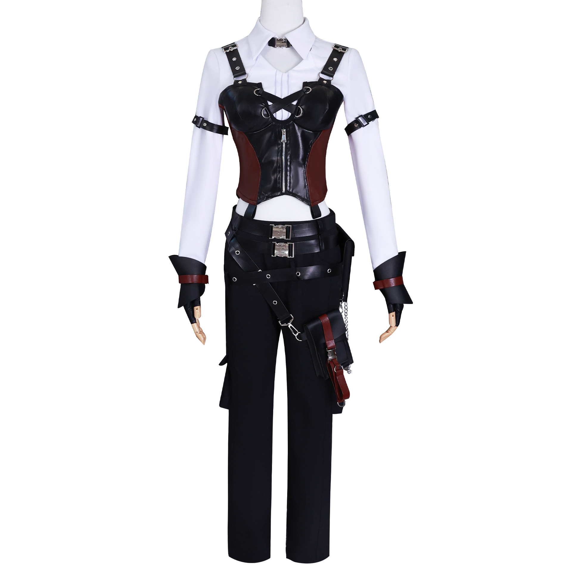 Love and Deepspace Player MC Hunter Uniform Outfits Halloween Carnival Party Cosplay Costume